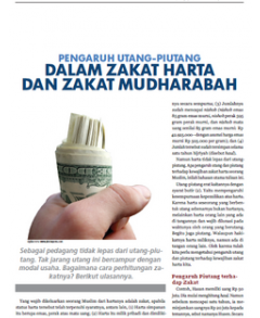 Pengaruh Utang-piutang Dalam Zakat Harta Dan Zakat Mudharabah