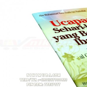 Buku Islam Ucapan Sehari-Hari yang Bernilai Ibadah